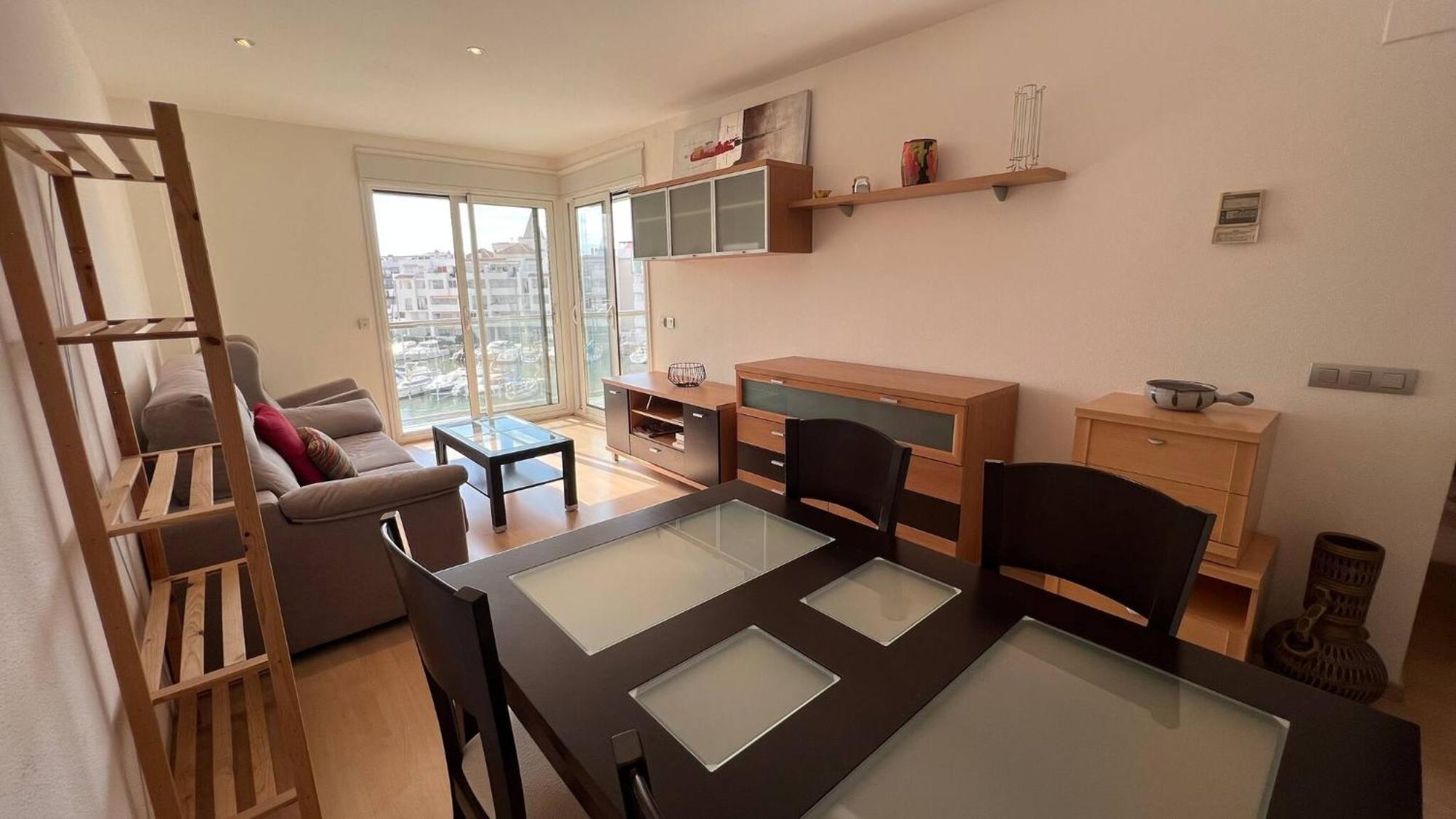 Precioso Piso Con Vista Al Canal Y Piscina En Roses Av-69 Exterior foto
